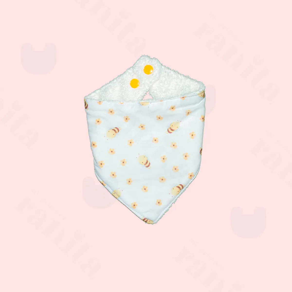 Little Bees Triangular Bib