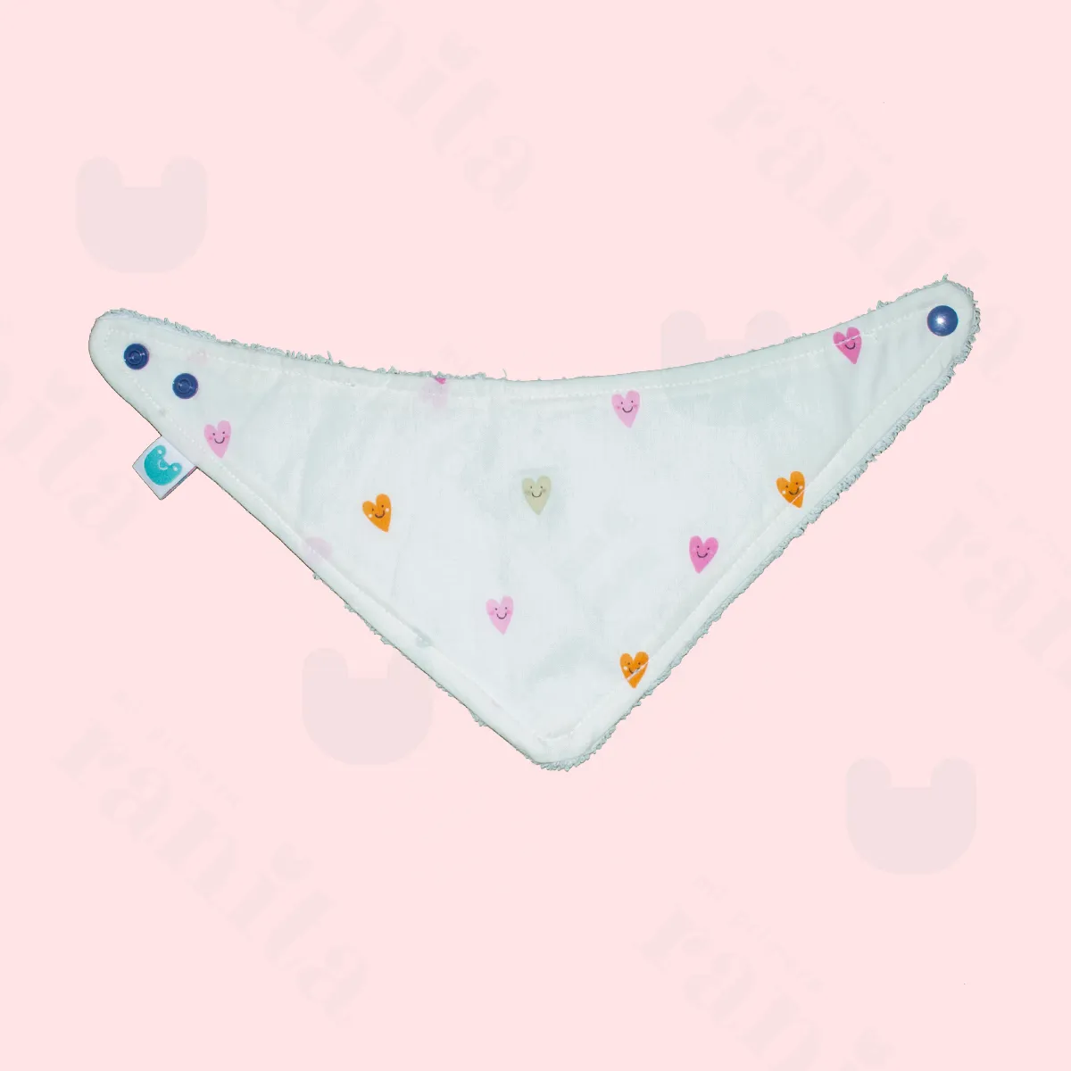 Hearts Triangle Bib