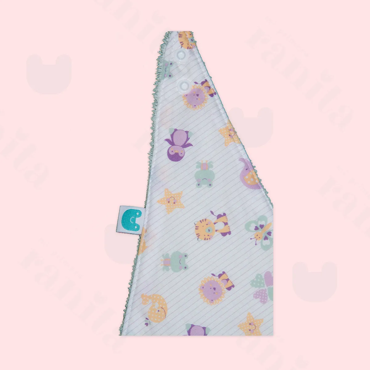 Little Animals Triangle Bib