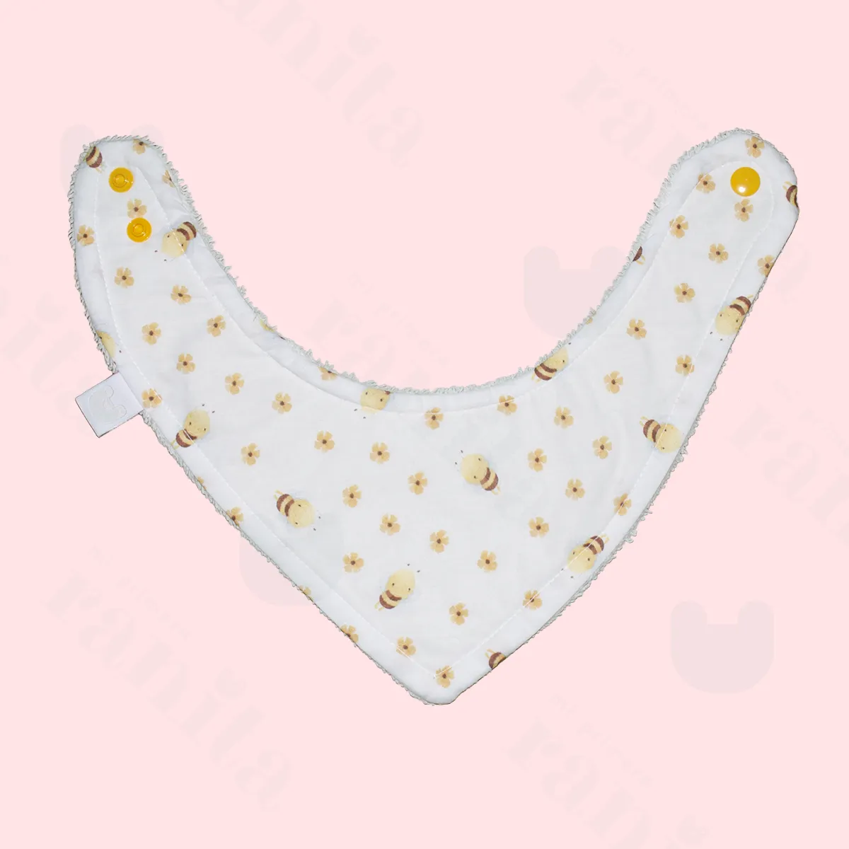 Little Bees Boomerang Bib