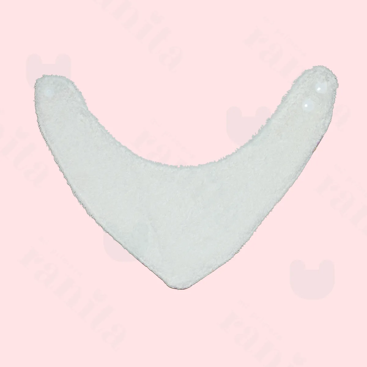 Animal Print Boomerang Bib