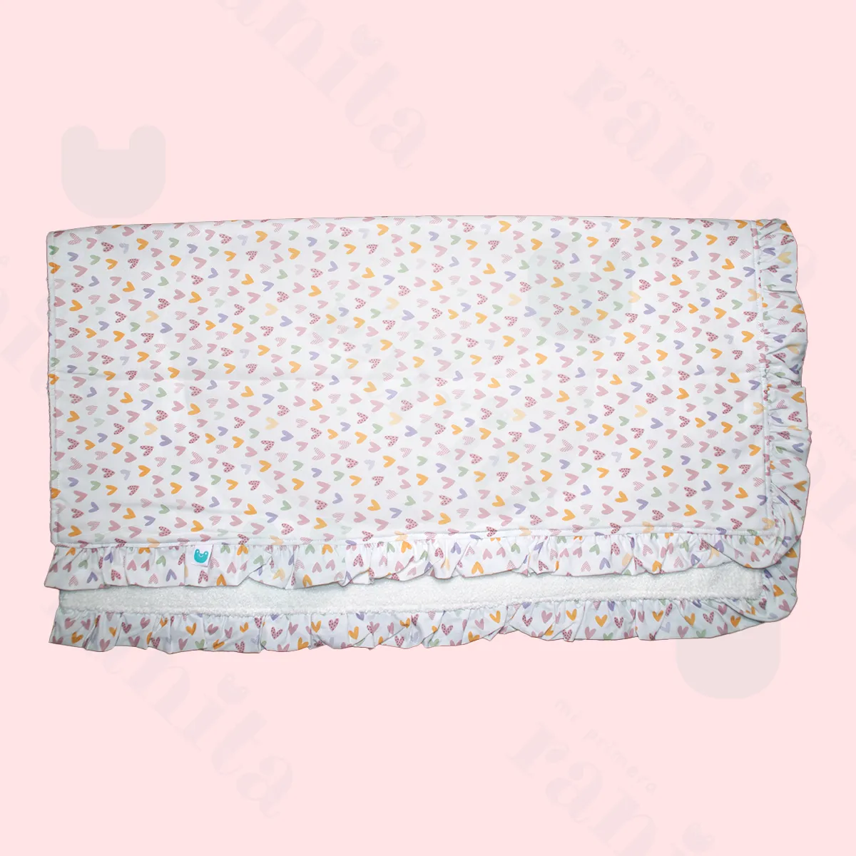Baby Wrap with Little Hearts