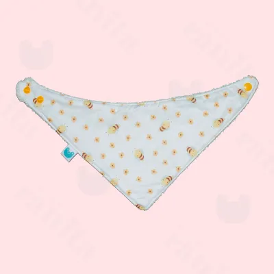 Little Bees Triangular Bib