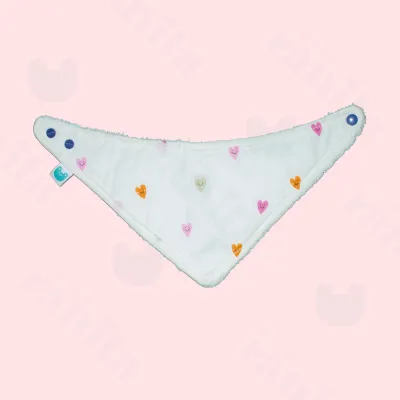 Hearts Triangle Bib