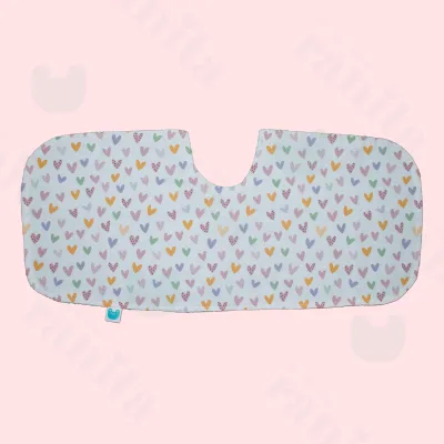 Little Hearts Burp Cloth